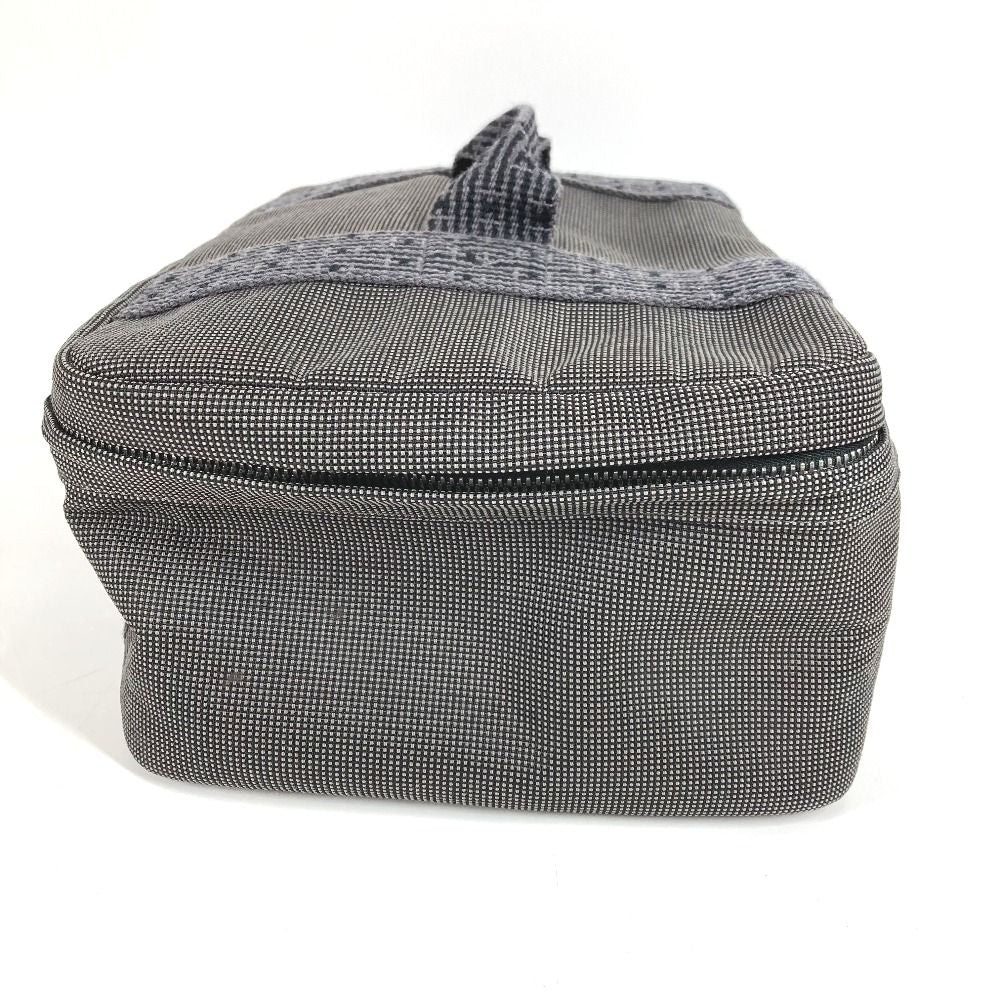 Hermes Pouch Her Line Vanity Bag Canvas Gray — view 3