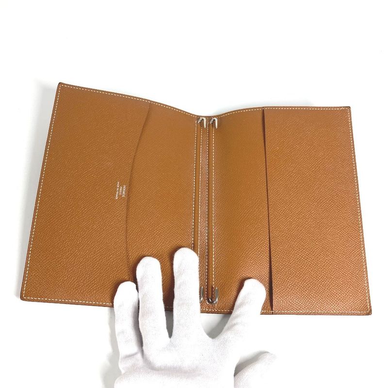Hermes Notebook Cover Globetrotter Agenda Epson Brown — view 4
