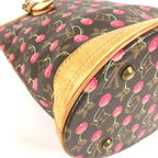 Louis Vuitton Shoulder Bag Bucket PM Monogram Canvas Brown — view 7