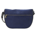 Loewe Bag Shoulder Canvas Navy Logo Crossbody — view 2