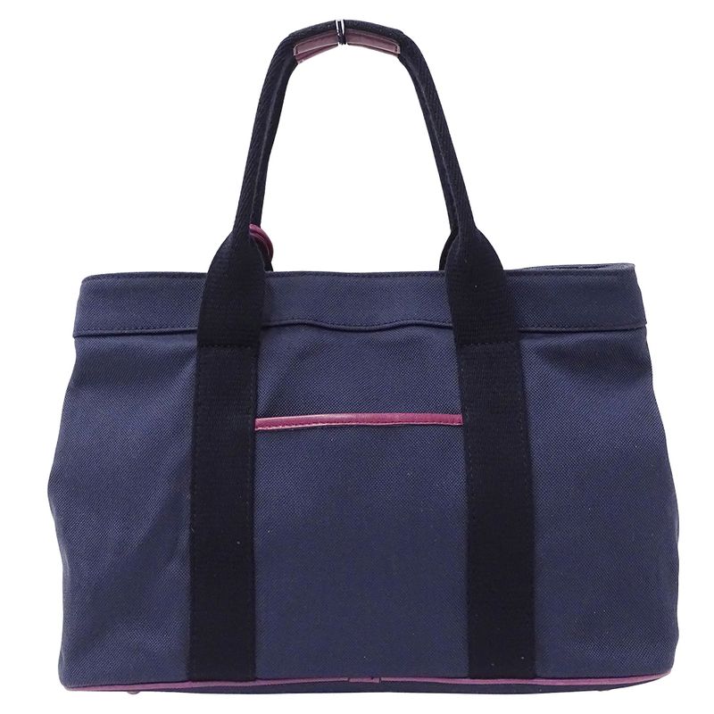 Loewe Bag Shoulder 2-Way Canvas Navy Tassel Fringe — view 2