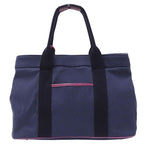 Loewe Bag Shoulder 2-Way Canvas Navy Tassel Fringe — view 2