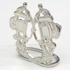 Hermes Scarf Ring Brides De Gala Metal Silver SV — view 7