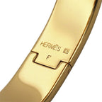 Hermes Bracelet Click H PM Bangle Orange Gold Cool — view 8