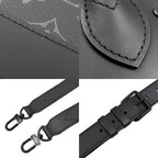 Louis Vuitton Steamer PM 2-Way Shoulder Bag Monogram Eclipse Black IC — view 7
