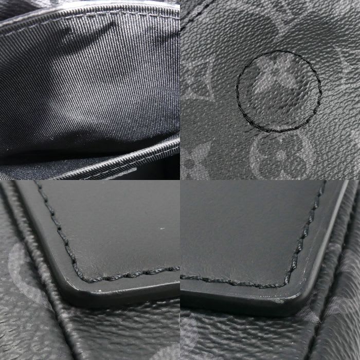 Louis Vuitton Steamer PM 2-Way Shoulder Bag Monogram Eclipse Black IC — view 6