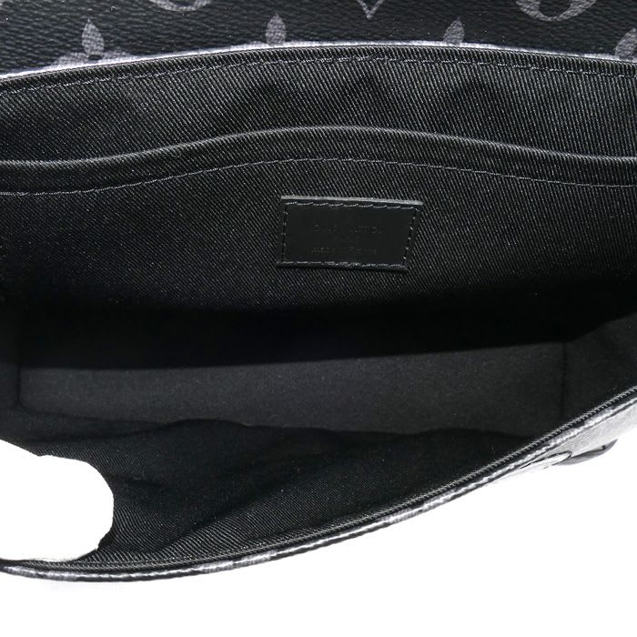 Louis Vuitton Steamer PM 2-Way Shoulder Bag Monogram Eclipse Black IC — view 5