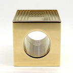 Hermes Scarf Ring Cube Teme H Motif Metal Gold GD — view 6