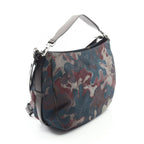 Christian Dior Peter Doig Saddle Navy Brown Canvas Leather — view 2