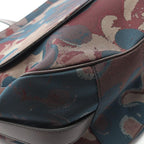 Christian Dior Peter Doig Saddle Navy Brown Canvas Leather — view 5