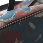 Christian Dior Peter Doig Saddle Navy Brown Canvas Leather — view 7
