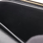 Louis Vuitton Shoulder Bag Malso Noir Black Leather — view 7