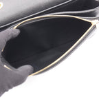 Louis Vuitton Shoulder Bag Malso Noir Black Leather — view 3