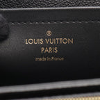 Louis Vuitton Shoulder Bag Malso Noir Black Leather — view 5
