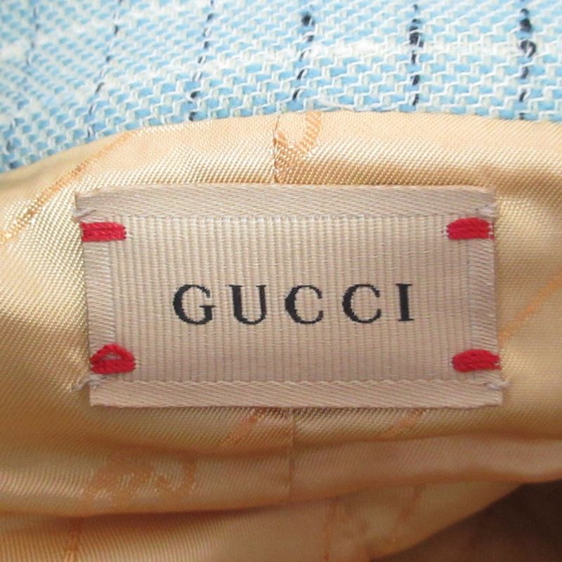 Gucci Double G Cap L 3 Hat2 Size Light Blue 23AW — view 9