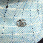 Gucci Double G Cap L 3 Hat2 Size Light Blue 23AW — view 6