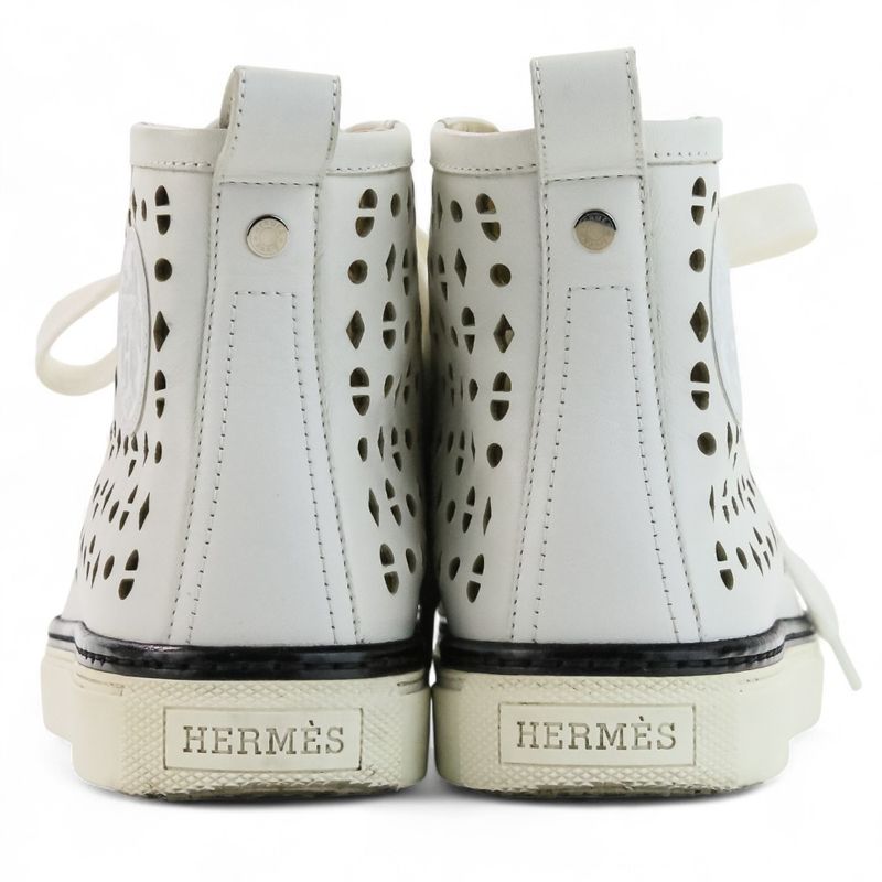 Hermes Jimmy Cuttle Cles The High Cut Sneakers Size 36 — view 4