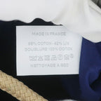 Hermes Petite Chartier Drawstring Bag Shoulder Hand Marine Print — view 8