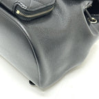 Chanel Rucksack Turnlock As3530 Grain Calf Leather Black — view 4
