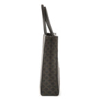 Celine Horizontal Cabas Black Triomphe Canvas — view 6