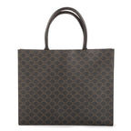 Celine Horizontal Cabas Black Triomphe Canvas — view 5