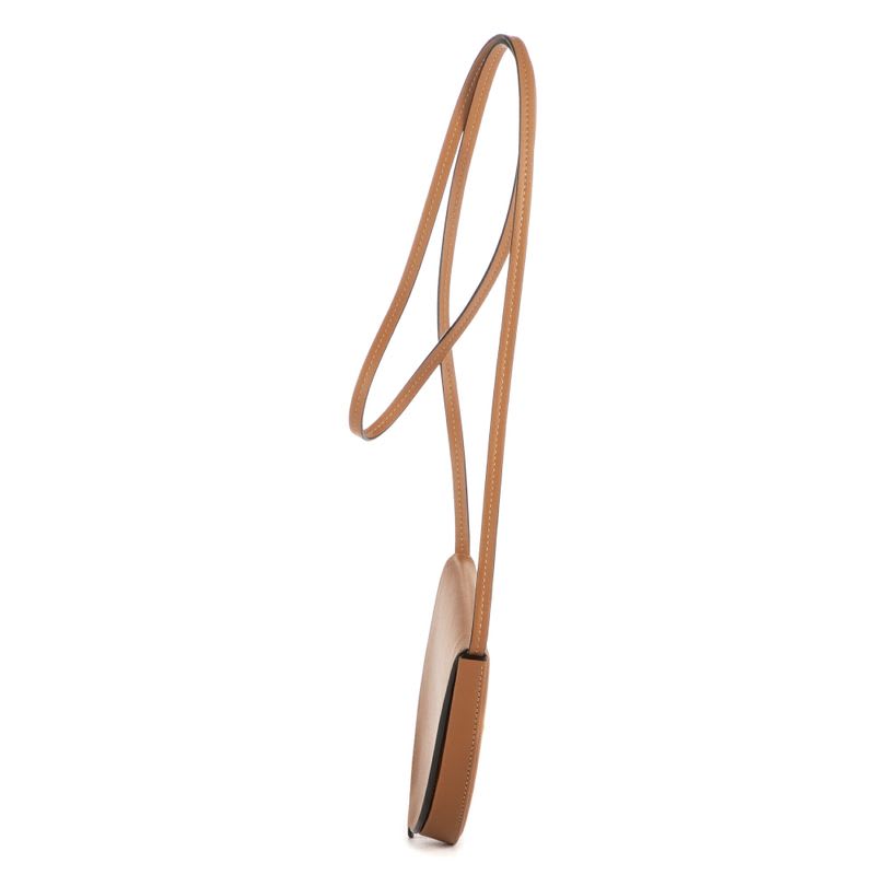 Loewe Mini Zip Crossbody Brown Calfskin Leather — view 6