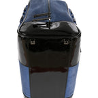 Loewe Limited Edition Amazona Boston Blue Black Suede Leather Patent — view 8