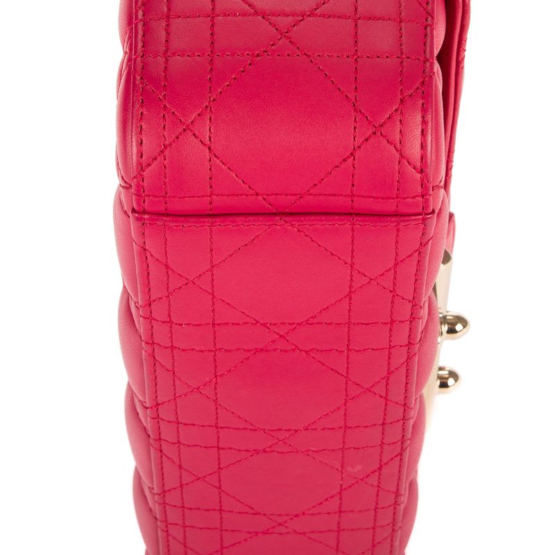 Dior Miss Fuchsia Cannage Quilt — view 8