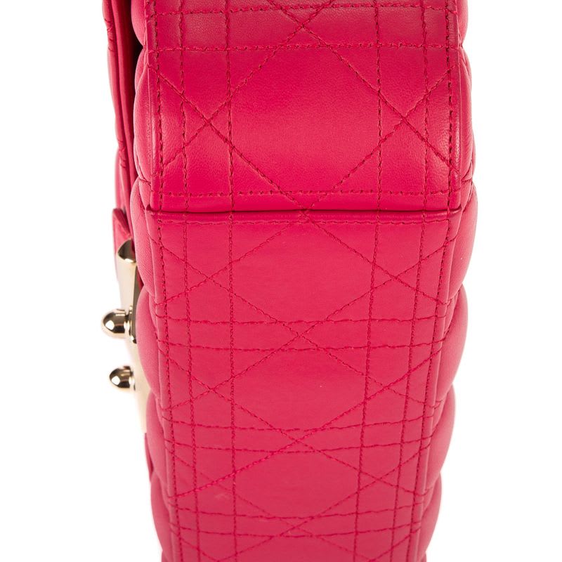 Dior Miss Fuchsia Cannage Quilt — view 9