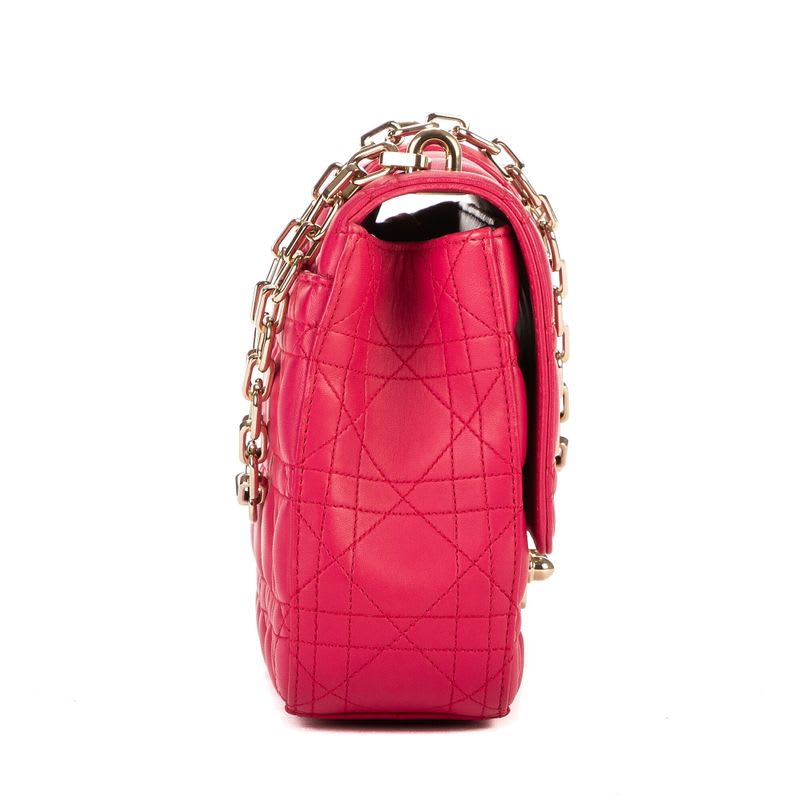 Dior Miss Fuchsia Cannage Quilt — view 6