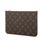 Louis Vuitton Neverfull Pouch Brown Monogram Canvas — view 3