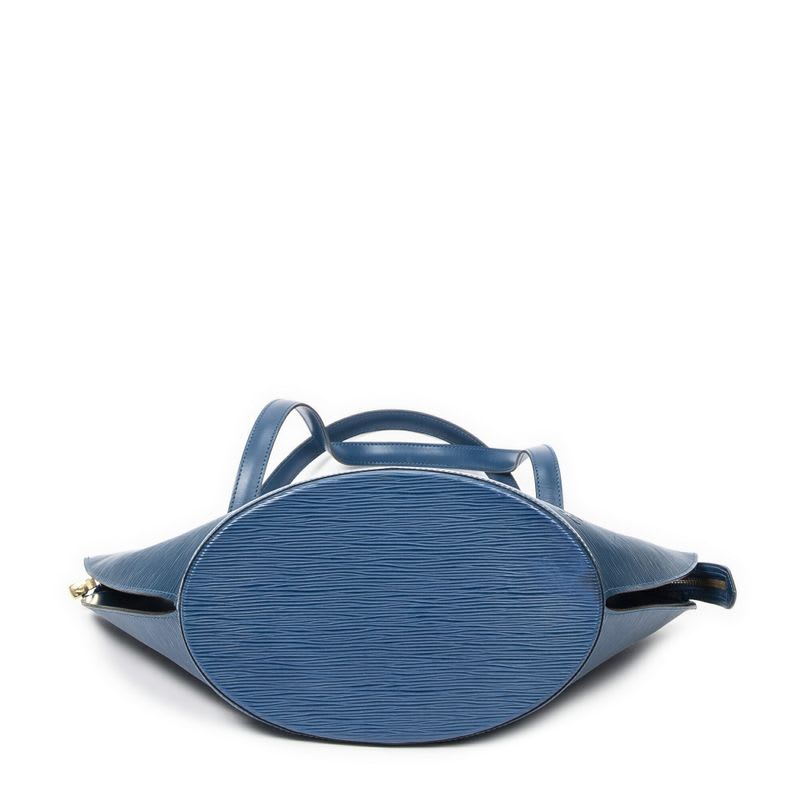Louis Vuitton Saint Jacques Shopping Blue Epi — view 7