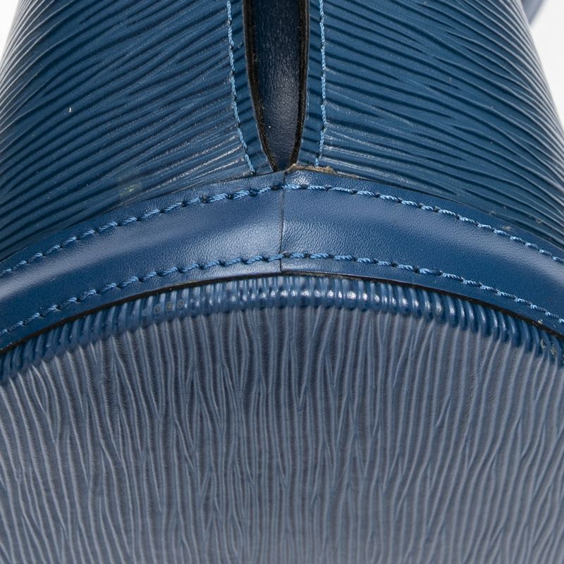 Louis Vuitton Saint Jacques Shopping Blue Epi — view 8