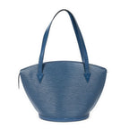 Louis Vuitton Saint Jacques Shopping Blue Epi — view 6