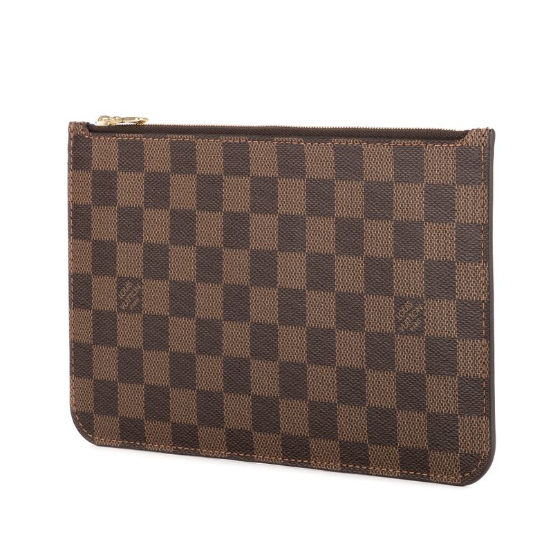 Louis Vuitton Neverfull Pouch Brown Damier Ebene — view 3