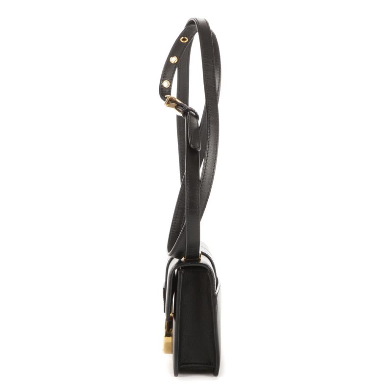 Dior Montaigne Black Calfskin Leather — view 4