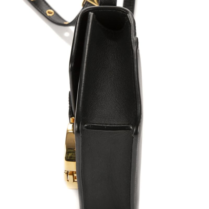 Dior Montaigne Black Calfskin Leather — view 9