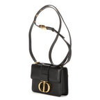 Dior Montaigne Black Calfskin Leather — view 3