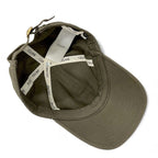 Celine Cap Hat Cotton Khaki White Gold Triomphe — view 6