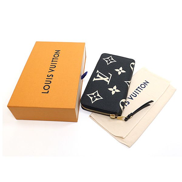 Louis Vuitton Zippy Wallet Monogram Empreinte Leather S Rank — view 2