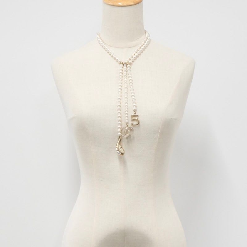Chanel Choker Gold Rhinestone Coco Mark — view 8