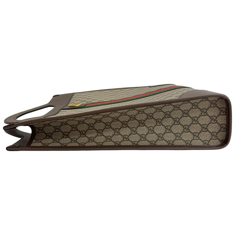 Gucci Ophidia GG Supreme Sherry Line Leather