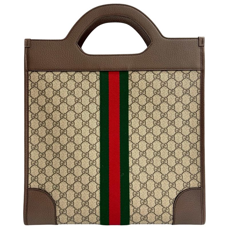 Gucci Ophidia GG Supreme Sherry Line Leather