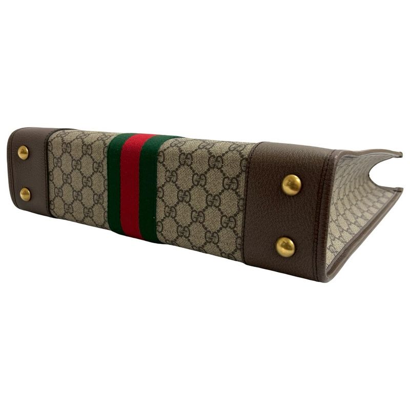 Gucci Ophidia GG Supreme Sherry Line Leather — view 9