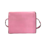 Celine Vintage Logo Ring Hardware Leather Shoulder Bag Pochette — view 4