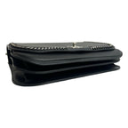 Chanel Leather Turnlock Chain Shoulder Bag — view 8