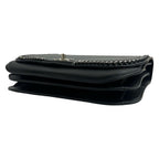 Chanel Leather Turnlock Chain Shoulder Bag — view 9