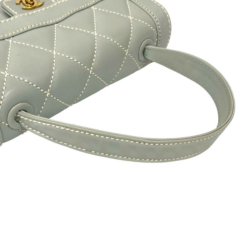 Chanel Quilted Coco Wild Stitch Leather — view 5