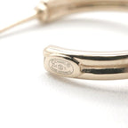 Chanel Gold Multicolor Coco Mark Hoop Rhinestone — view 7