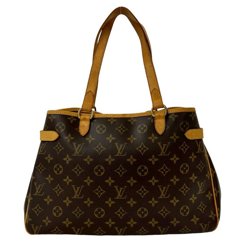 Louis Vuitton Batignolles Oriental Monogram Leather Tote Bag Handbag Brown 406-7 — view 4